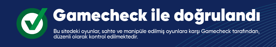 Gamecheck ile doğrulandı
